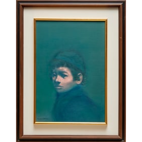 Rafael Coronel, oil on canvas
