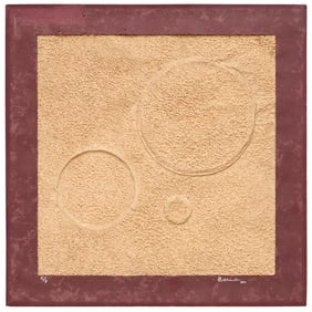 Hashmi Zarina (attrib.), cast paper pulp