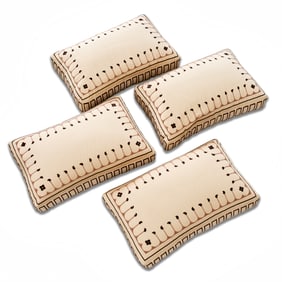 Set (4) Alberto Pinto custom decorator pillows