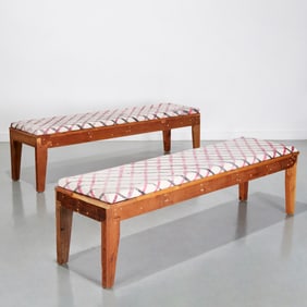 Johanna Jackson/Chris Johanson, benches, 2022