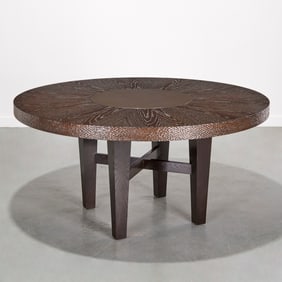 Berman Rosetti, "Helios" dining table