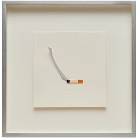 Tom Wesselmann, acrylic on mounted board cutout