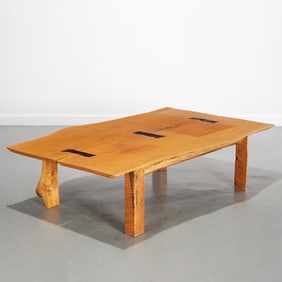 American Wood Studio live edge coffee table