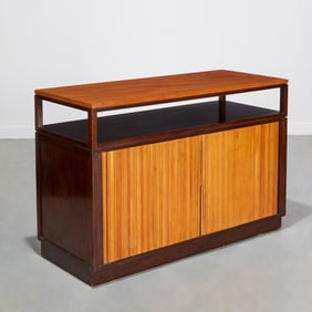 Edward Wormley for Dunbar, tambour door cabinet