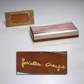 Gabriella Crespi, box and picture frame