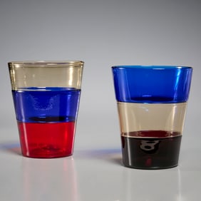 Fulvio Bianconi, (2) Doppio Incalmo vases