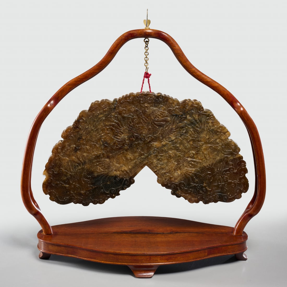 Chinese carved stone hanging chime (1 of 6)