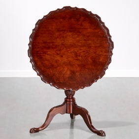 American Chippendale tea table, ex Israel Sack