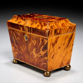English Regency tea caddy