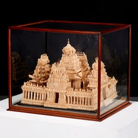 Indian Balsa wood model of Jambukeswaram