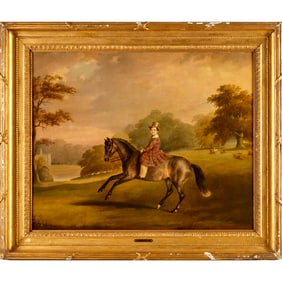 John Barwick, oil on canvas, 1848