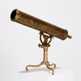 Joshua Springer English brass telescope