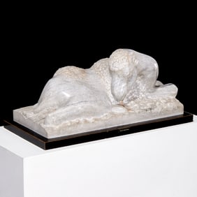 Jane B. Armstrong, marble sculpture