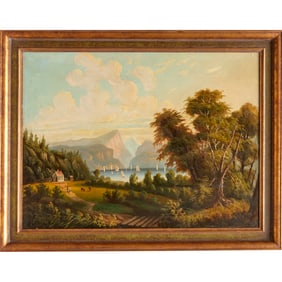 Jasper Cropsey (after), oil on canvas
