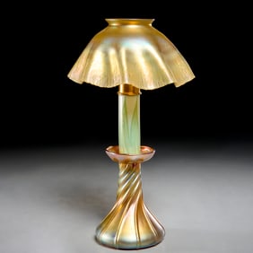 Louis Comfort Tiffany, Favrile glass lamp