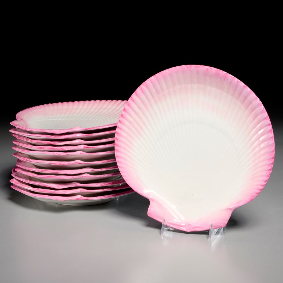 (12) Antique Wedgwood Conchology shell dishes (1 of 6)