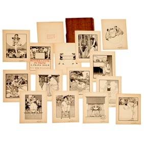 Maxfield Parrish, proofs for Baum's Mother Goose