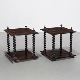 Atelier Desfosse, Baroque style side tables