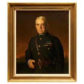Peter E. Egeli, portrait of John H. Russell, 1987
