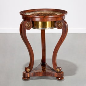 English Regency rosewood jardiniere