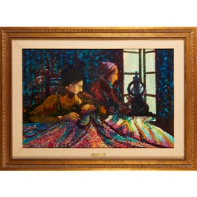 Donald Purdy, oil on board
