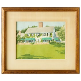 Charles Baskerville, Brooke Astor house portrait