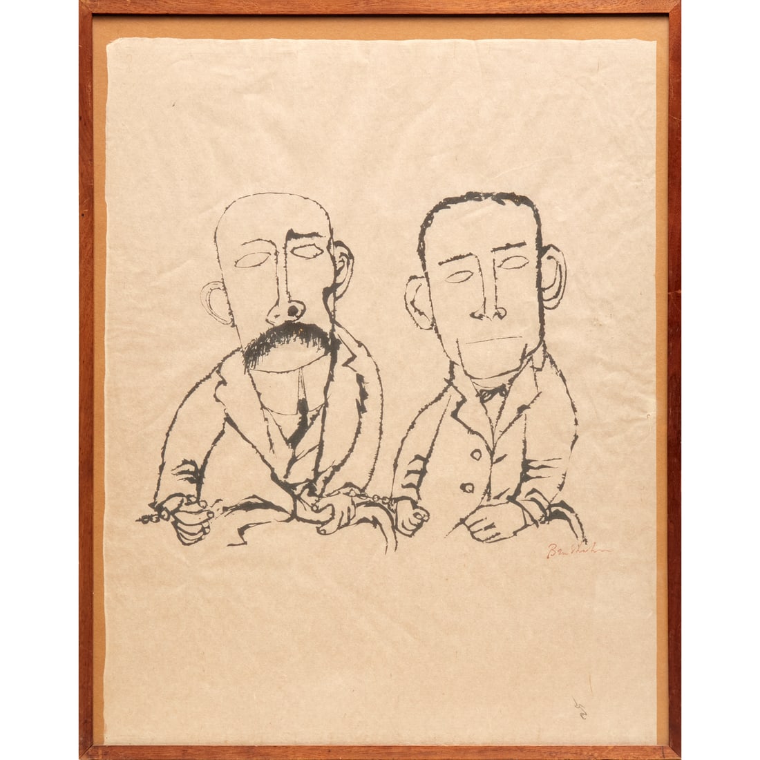 Ben Shahn, serigraph on paper, 1958 (1 of 7)