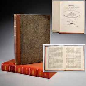Beethoven's Ninth Symphony, 1st ed. 1st issue 1826