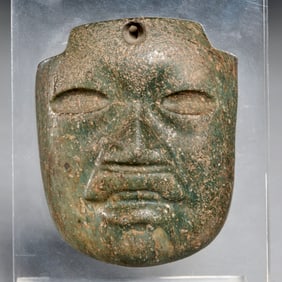 Pre-Columbian Olmec stone pectoral