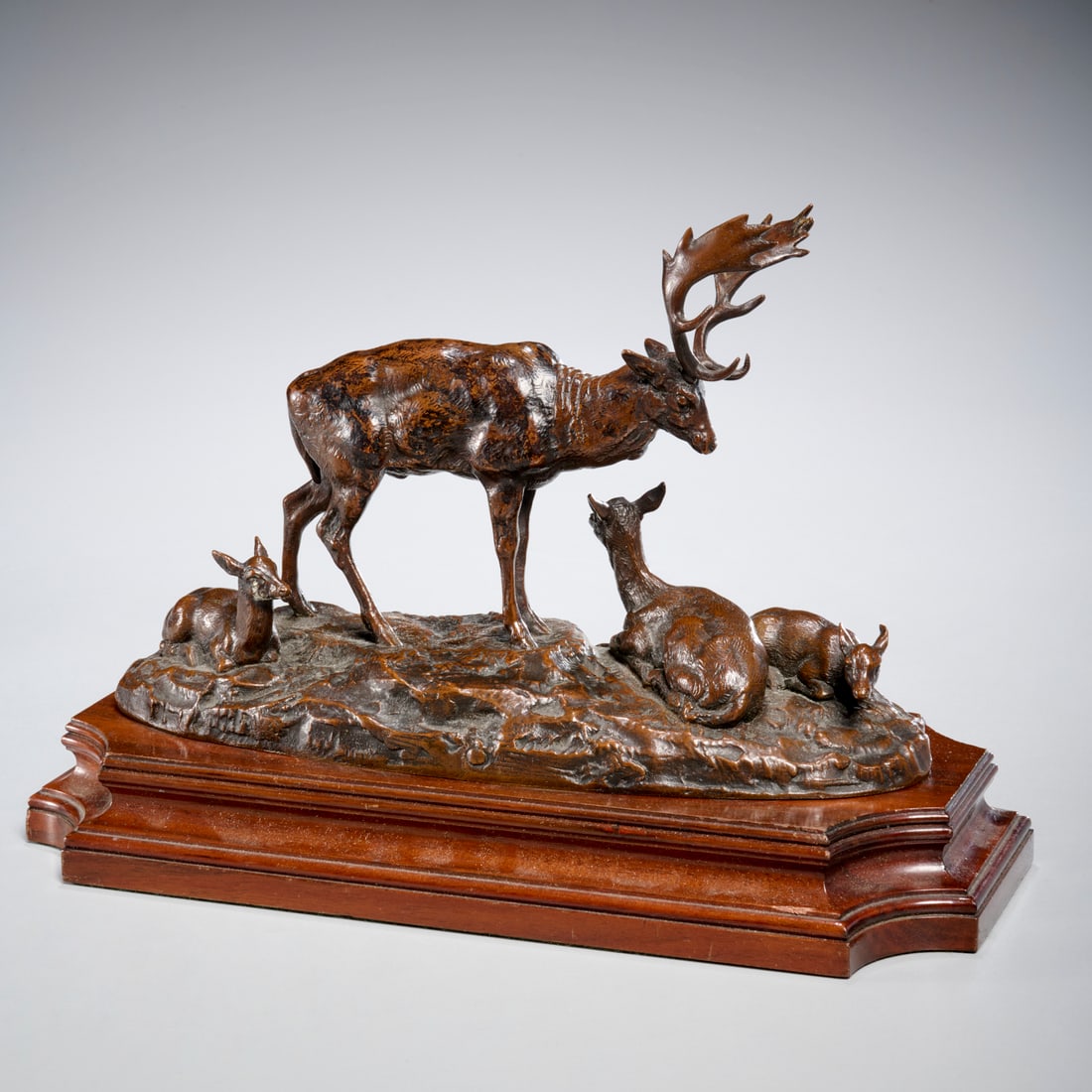 Antoine-Louis Barye (after), nice Animalier bronze (1 of 5)
