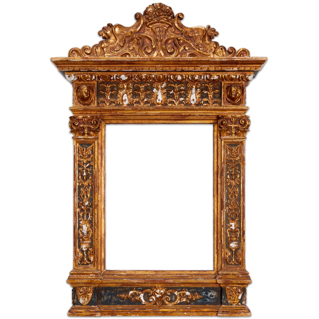 Florentine style carved giltwood tabernacle frame (1 of 8)