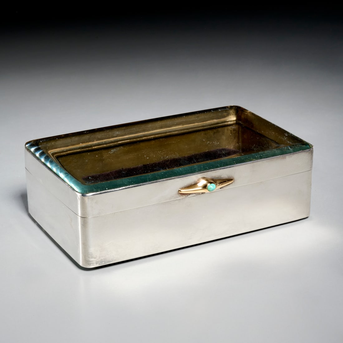 Leuchars & Son, silver and gold dresser box (1 of 8)