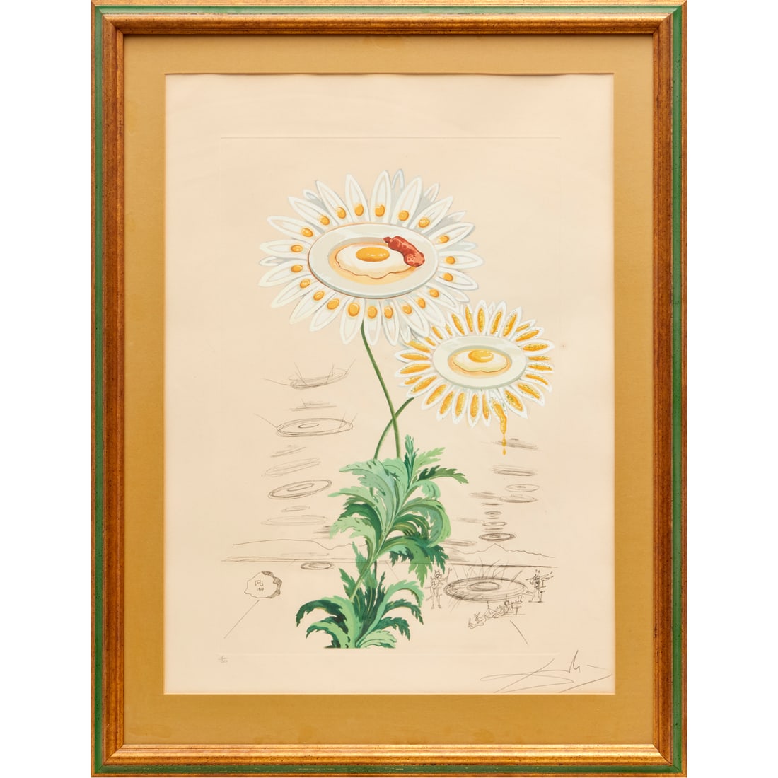 Salvador Dali, etching and pochoir on paper (1 of 8)