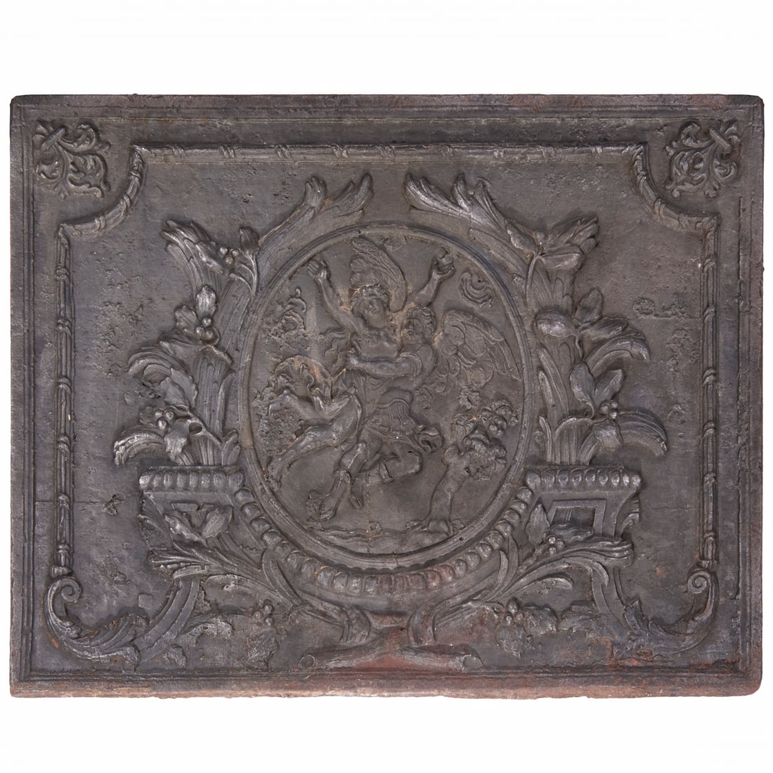 French cast iron fireback (1 of 5)