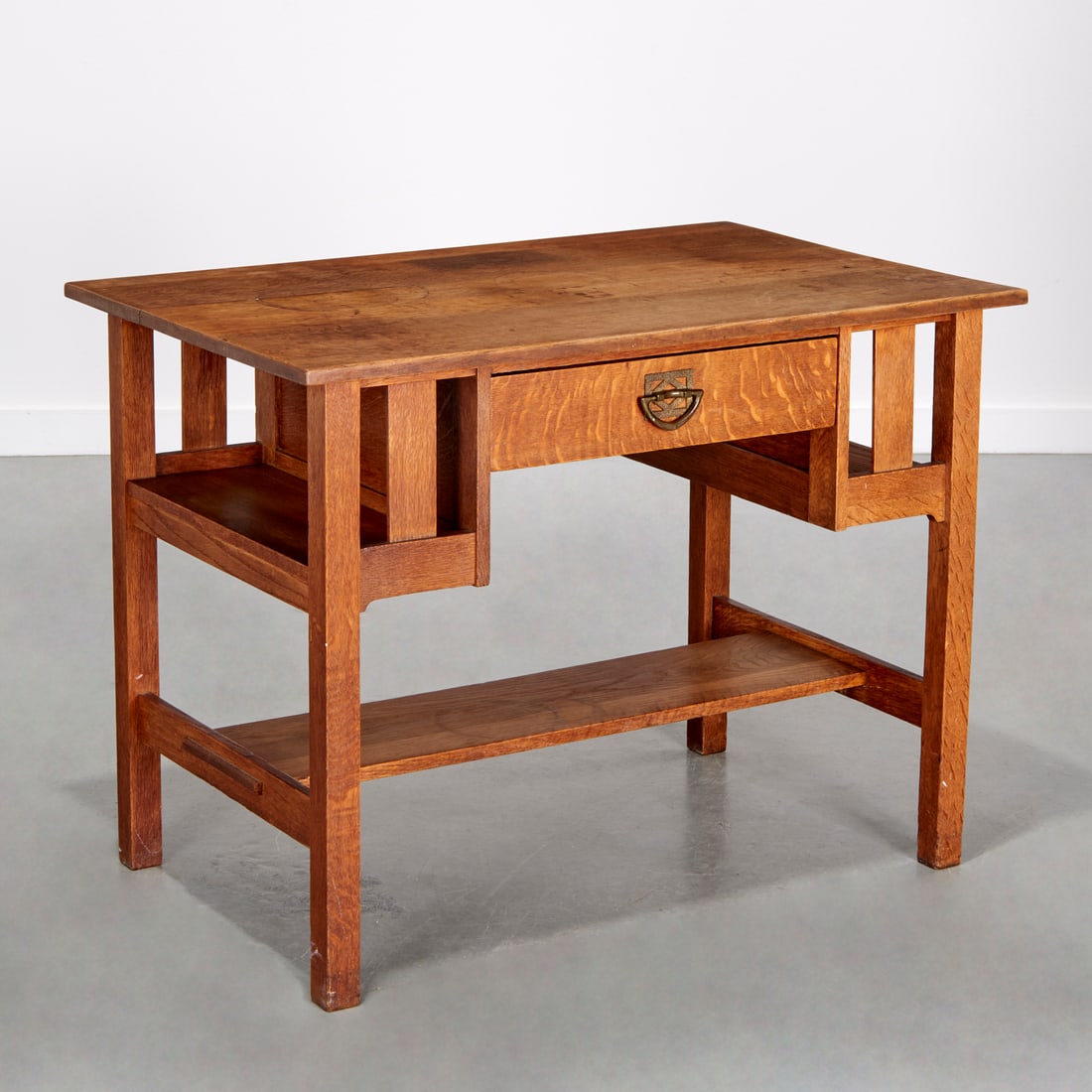 Stickley Brothers, Mission oak desk #2810 (1 of 8)