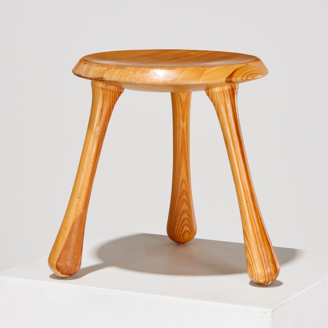 Ingvar Kamprad, white pine stool (1 of 5)