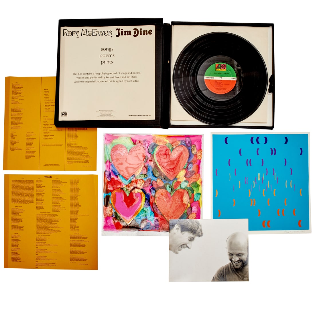 Jim Dine & Rory McEwen, Songs Poems Prints, 1969 (1 of 8)