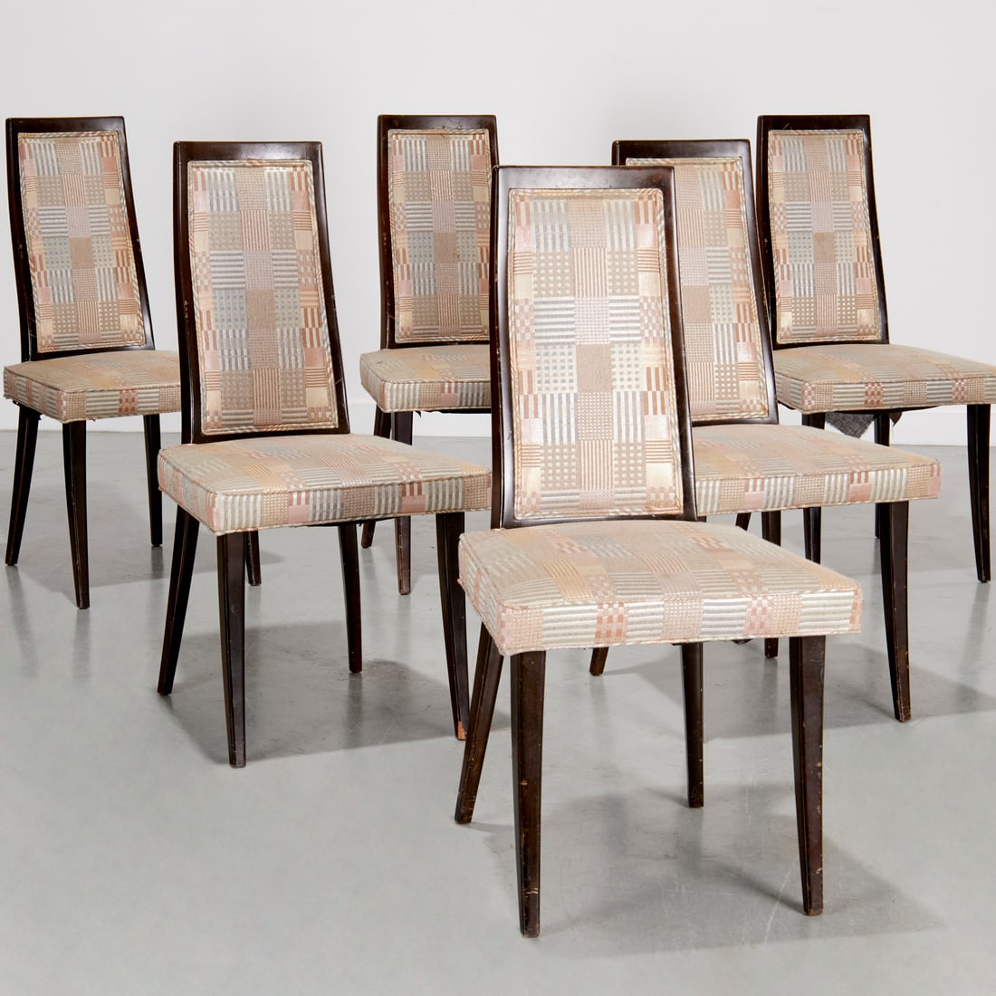 Harvey Probber, (6) classic dining chairs (1 of 6)