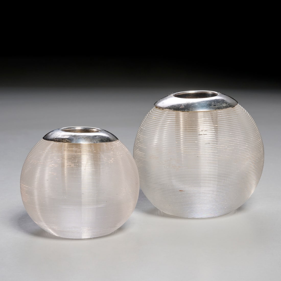 (2) Silver mounted English match strikes (1 of 5)