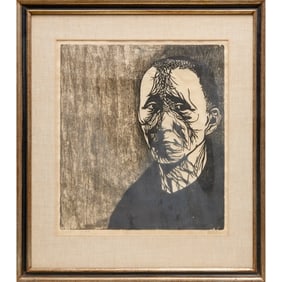Leonard Baskin, woodcut