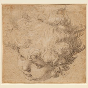 Italian School, graphite drawing