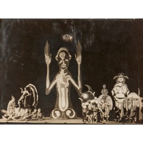 Francis Bruguiere, silver gelatin photograph
