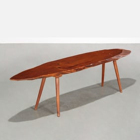 Roy Sheldon, free edge coffee table