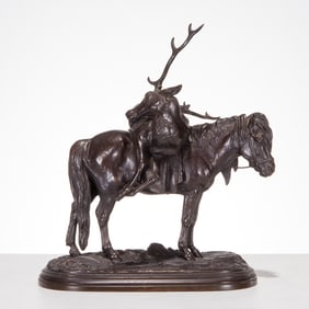 Isidore Jules Bonheur, patinated bronze