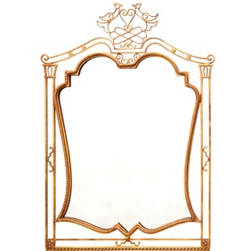 Gilbert Poillerat (manner), git iron mirror