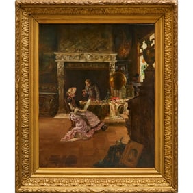 Enrique Miralles Darmanin, oil on canvas, 1883