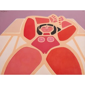 Juan Manuel Sanchez, large oil on canvas, 1996