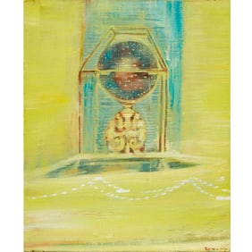 Adolf Benca, oil on canvas, 1995