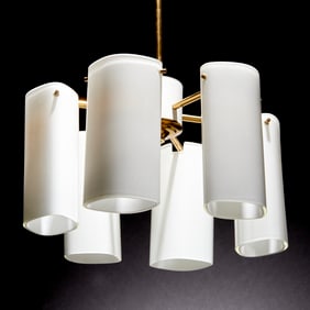 Scandinavian modern chandelier