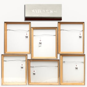 Group (6) Kulicke welded aluminum frames